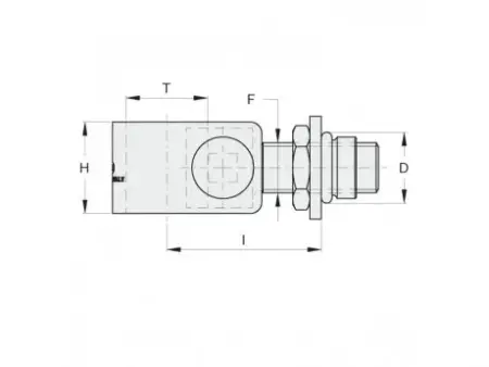 BALAMA REGLABILA FARA PLACA DE FIXARE M22