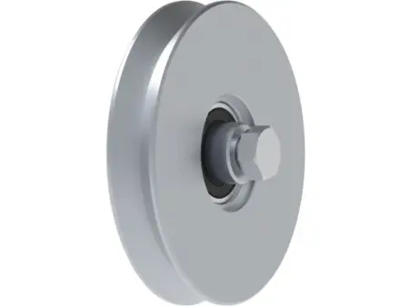 ROLA ZINCATA CU RULMENT 90mm-170kg-SINA V