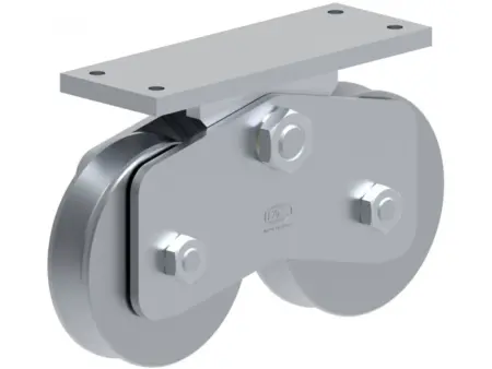 SISTEM DE ROLE ZINCATE CU RULMENT 160mm-1240kg-SINA V