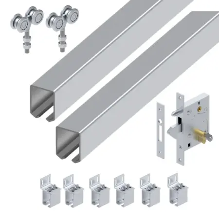 kit poarta glisanta 4.5m