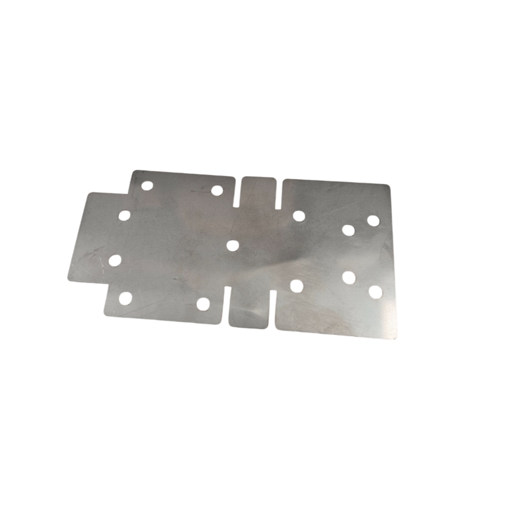 Sablon INOX pentru feronerie culisanta articulata la 90 grade